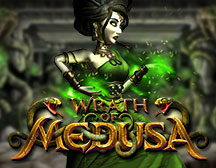 Wrath of Medusa Slot Game at Desert Nights in Category 